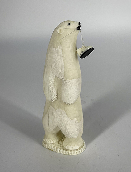 "Bear & Tenny" by Stanley Tocktoo - Alaskan sculpture
